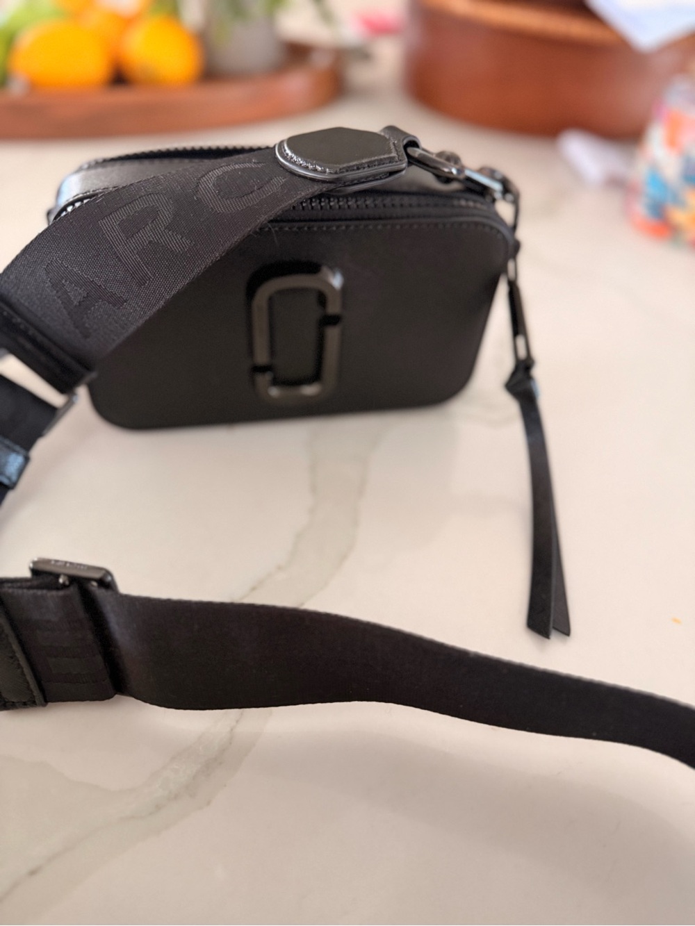 Marc Jacobs snapshot Crossbody Camera Bag with Wide Logo Strap